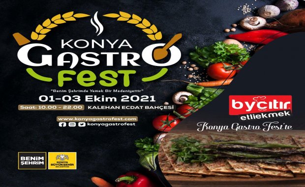 Konya gastrofest 2021 festivalindeyiz